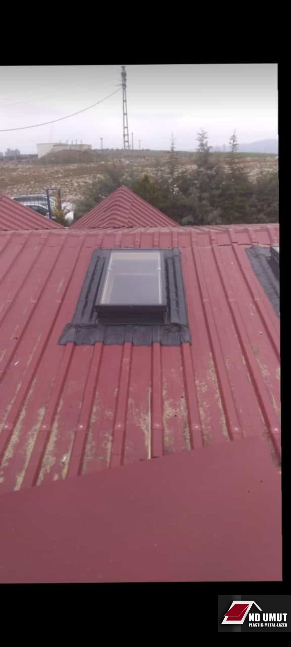 Trapez çatı penceresi örnek